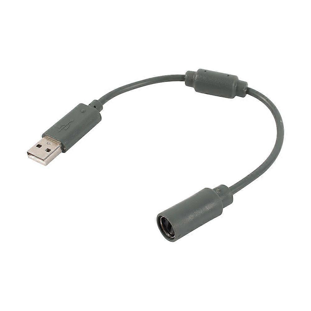 Replacement USB Adapter Connection Cable for Xbox 360 Wired Controller, Gray