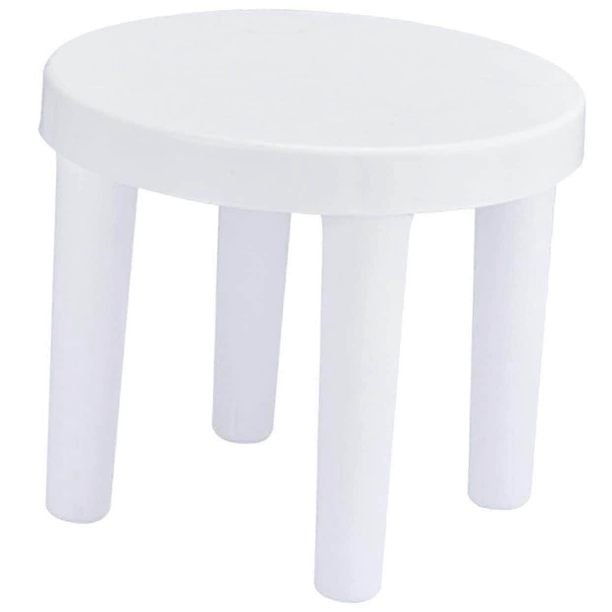 Non Slip Three Legged Stool Japanese Style Footstool for Bathroom Use, Kindergarten Step Stool, Load Bearing, Stackable