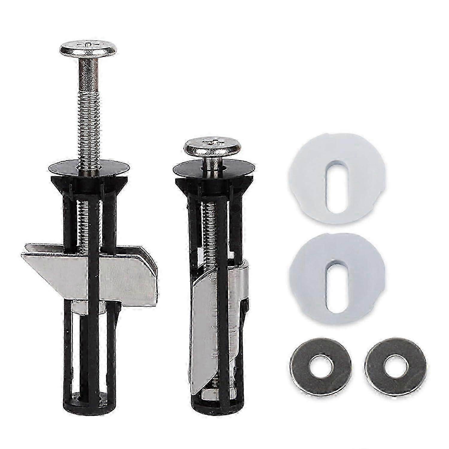Boulons et vis universels pour abattant WC, fixation rapide, kit de remplacement pour abattant WC, installation facile (2 pièces) P202501101