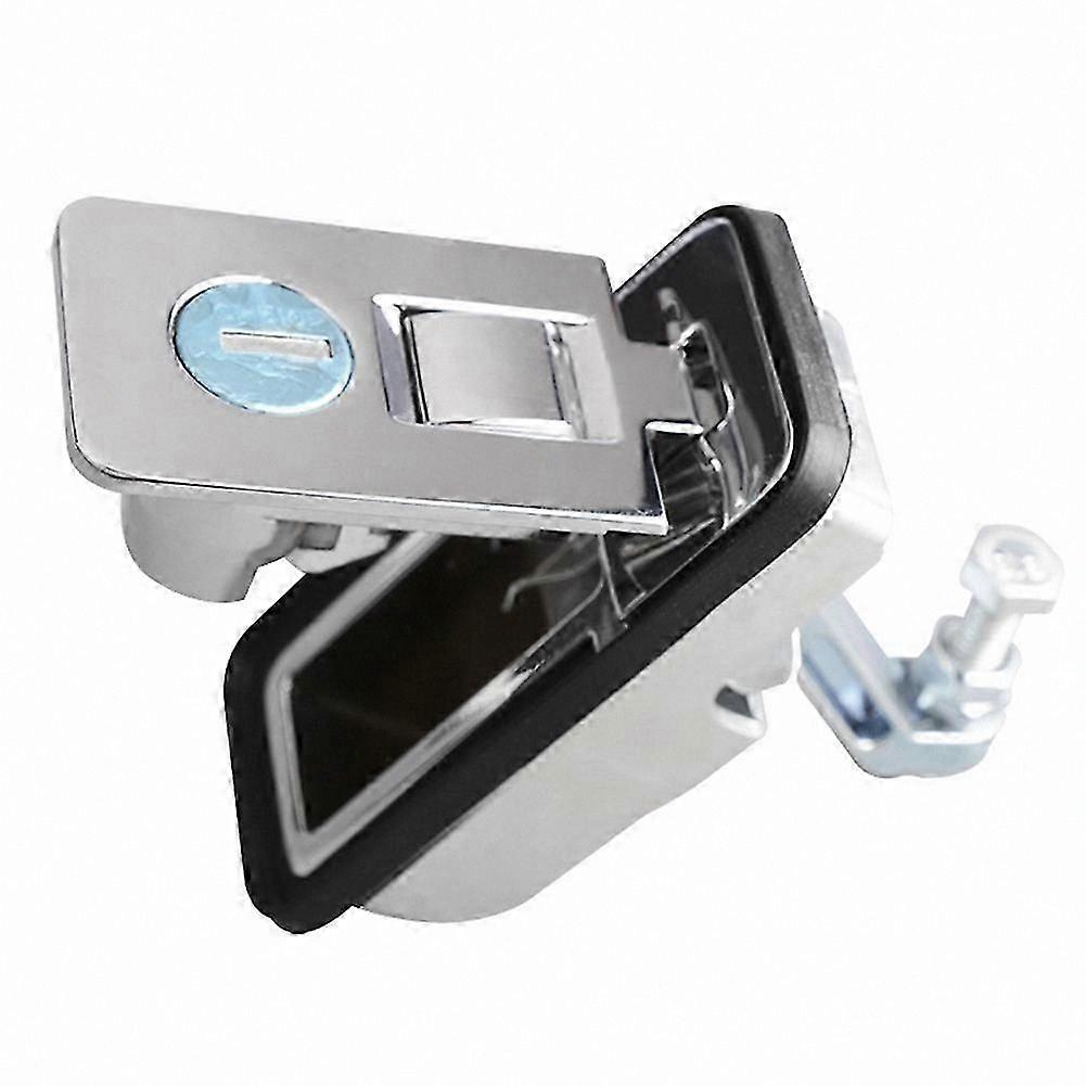 Industrial Panel Lock Kit for Caravan and Trailer Tool Boxes with Compression Latch Mechanism for Secure Push-to-Close Functionality