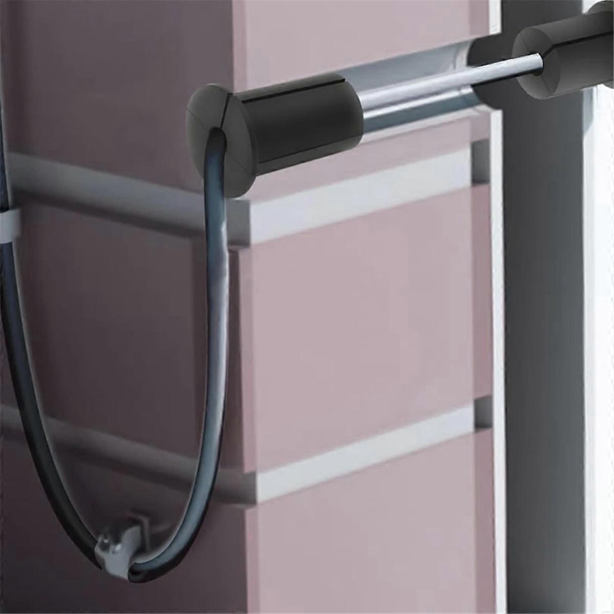 4PCS Cable Routing Kit 1 Inch Wall Pass Through for Black