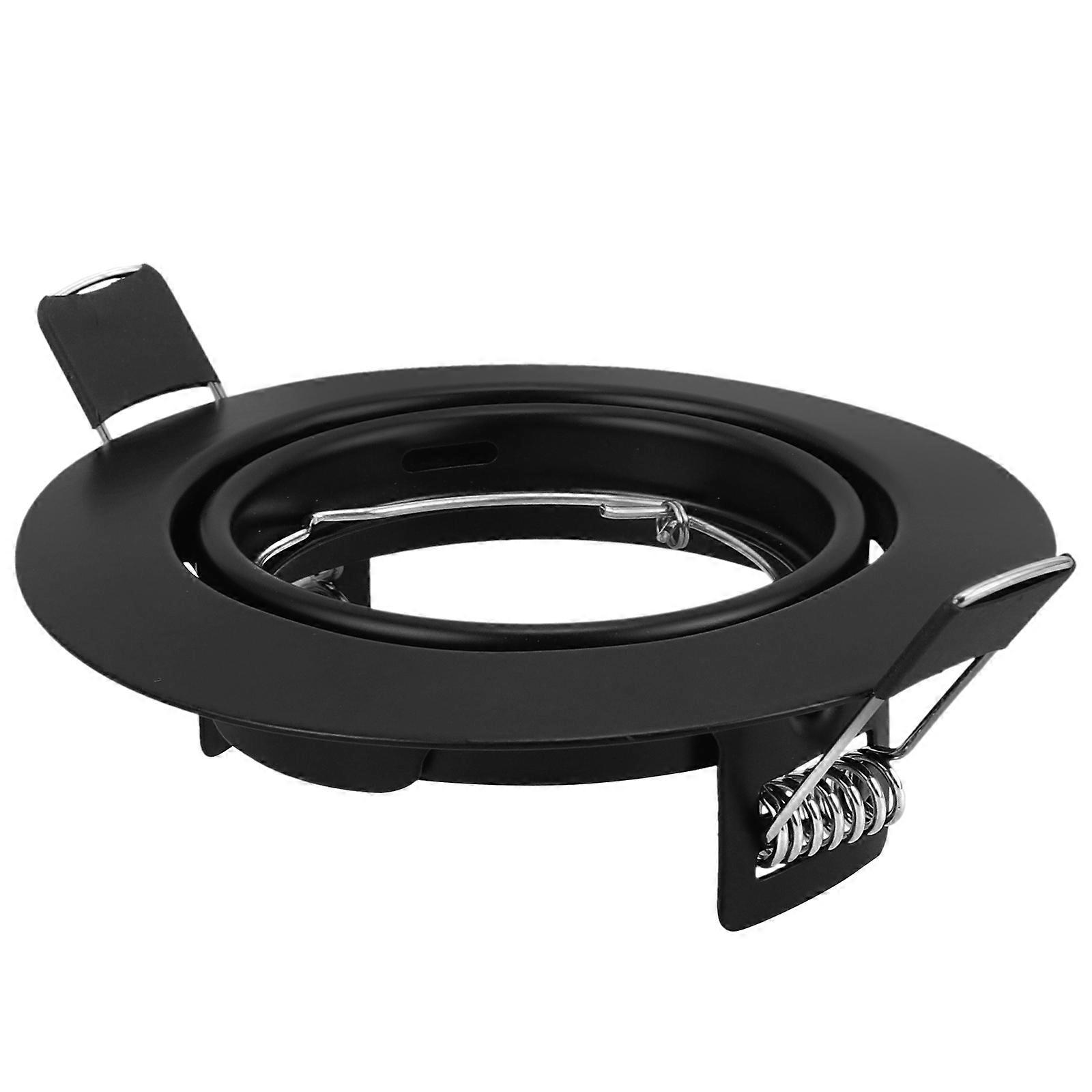 Iron Spotlight Trim Ring for LED Ceiling Lamp Mount 3Pcs Heavy Duty