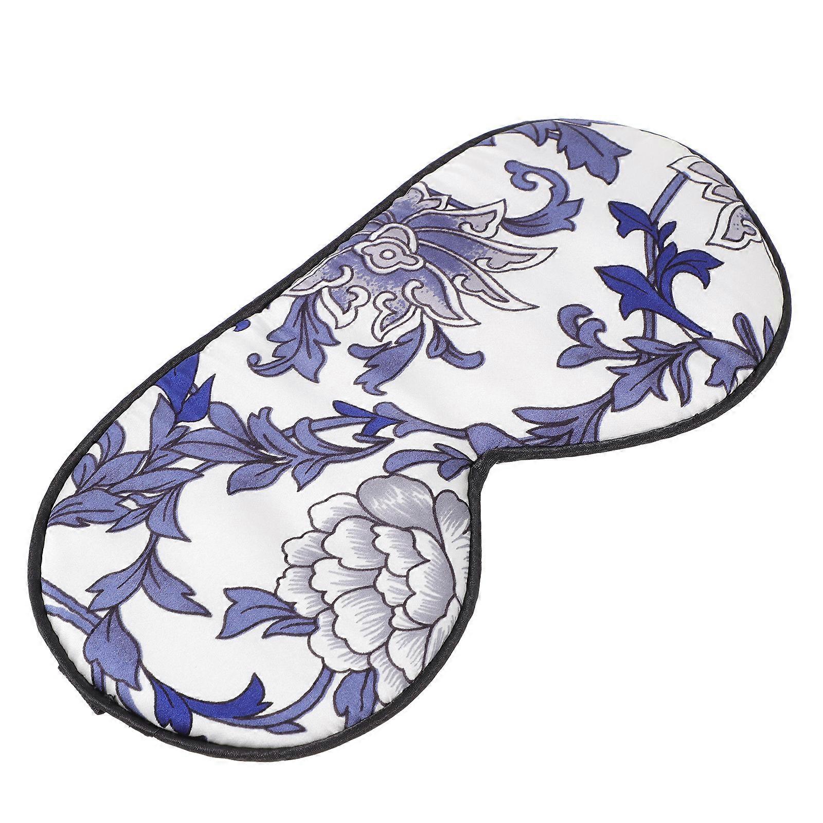 Comfortable Sleep Eye Mask Blindfold for Sleeping 2Pcs Blue
