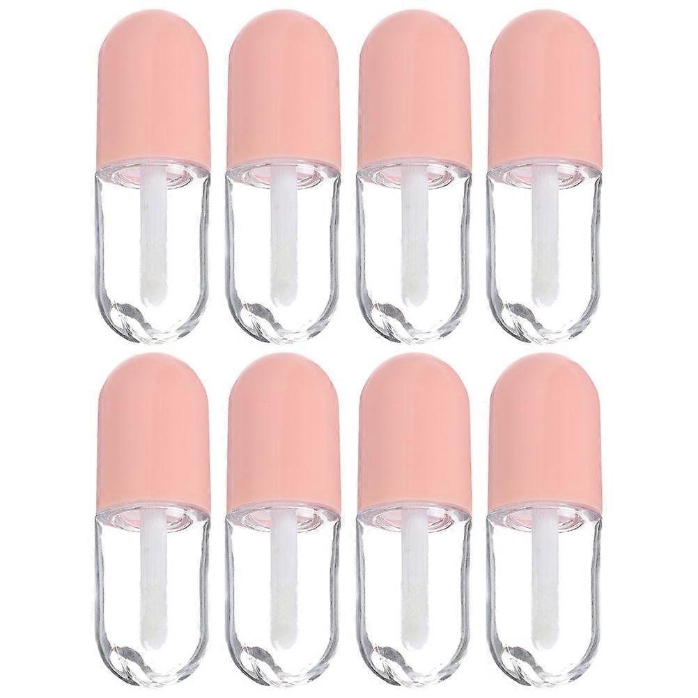 Pink Lip Gloss Tubes Container for DIY 24Pcs Women Lip Honey Empty Tubes