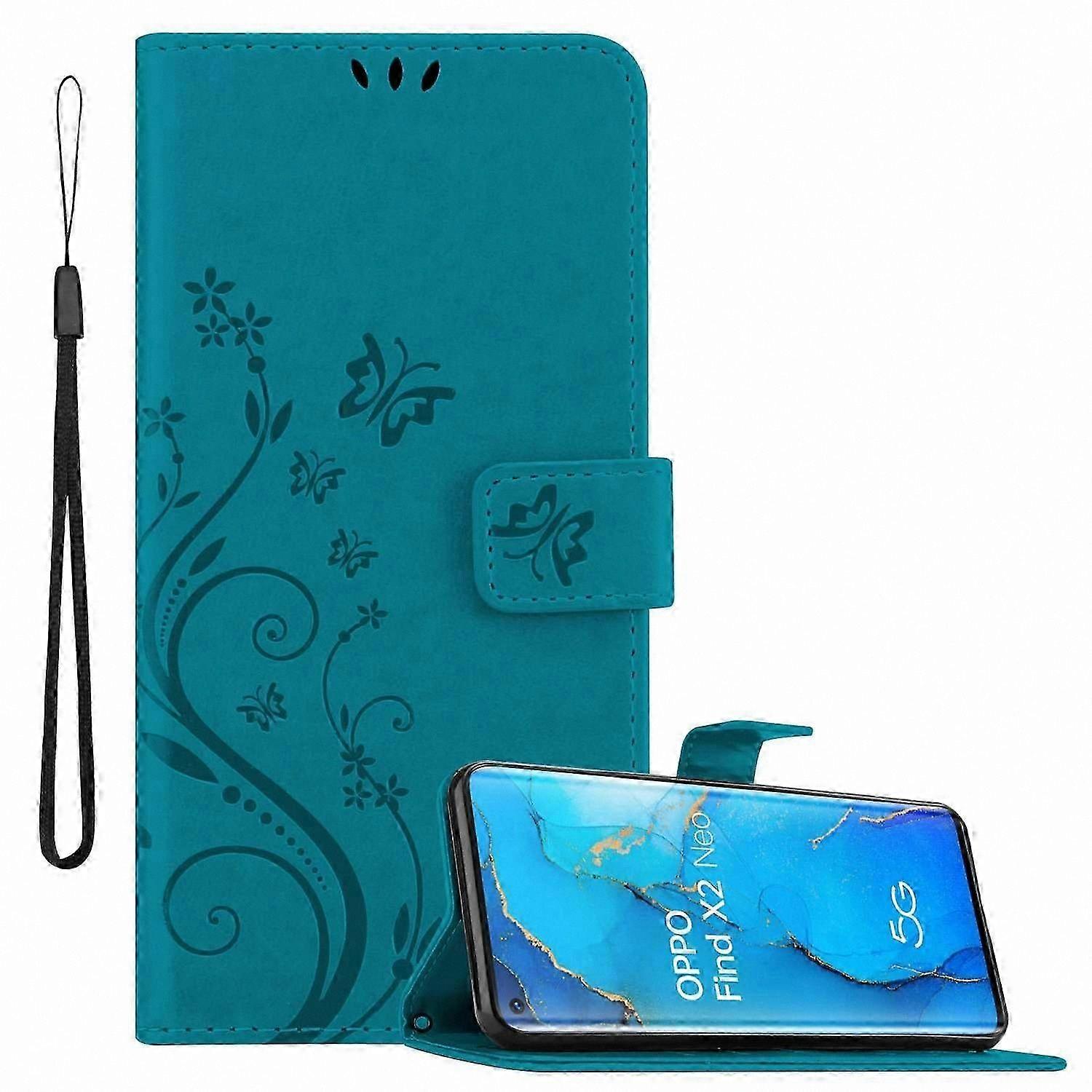 Floral Pattern Protective Case with Card Slot