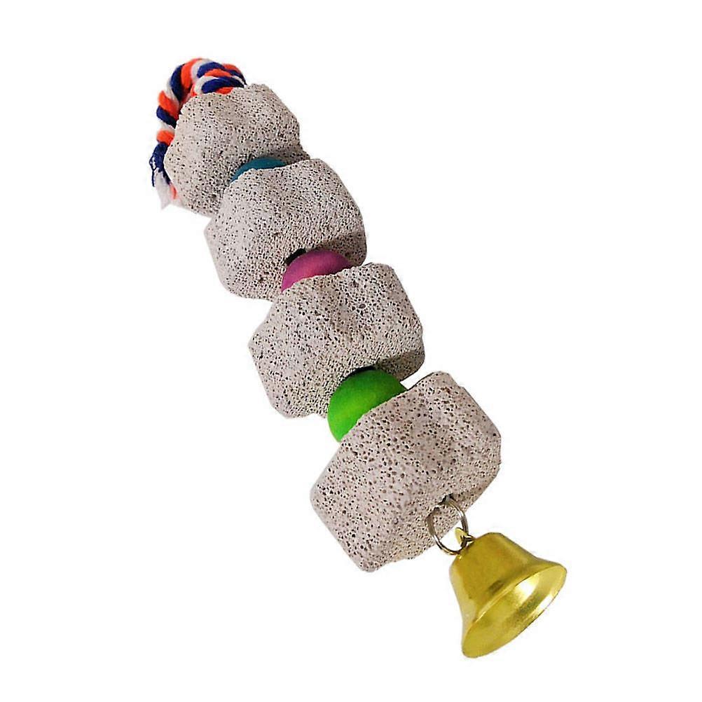 Chewing Stone Bird Parrot Chewing Accessory For Adventuring Parrot 1Pack