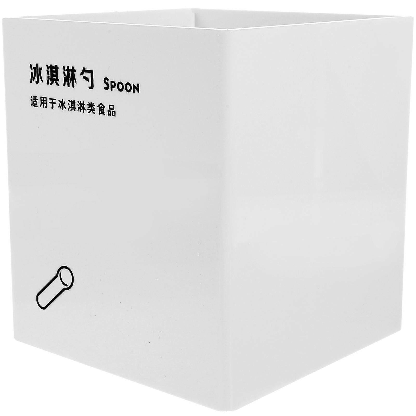 Kitchen Utensil Holder Acrylic Organizer for Storage Dining Table