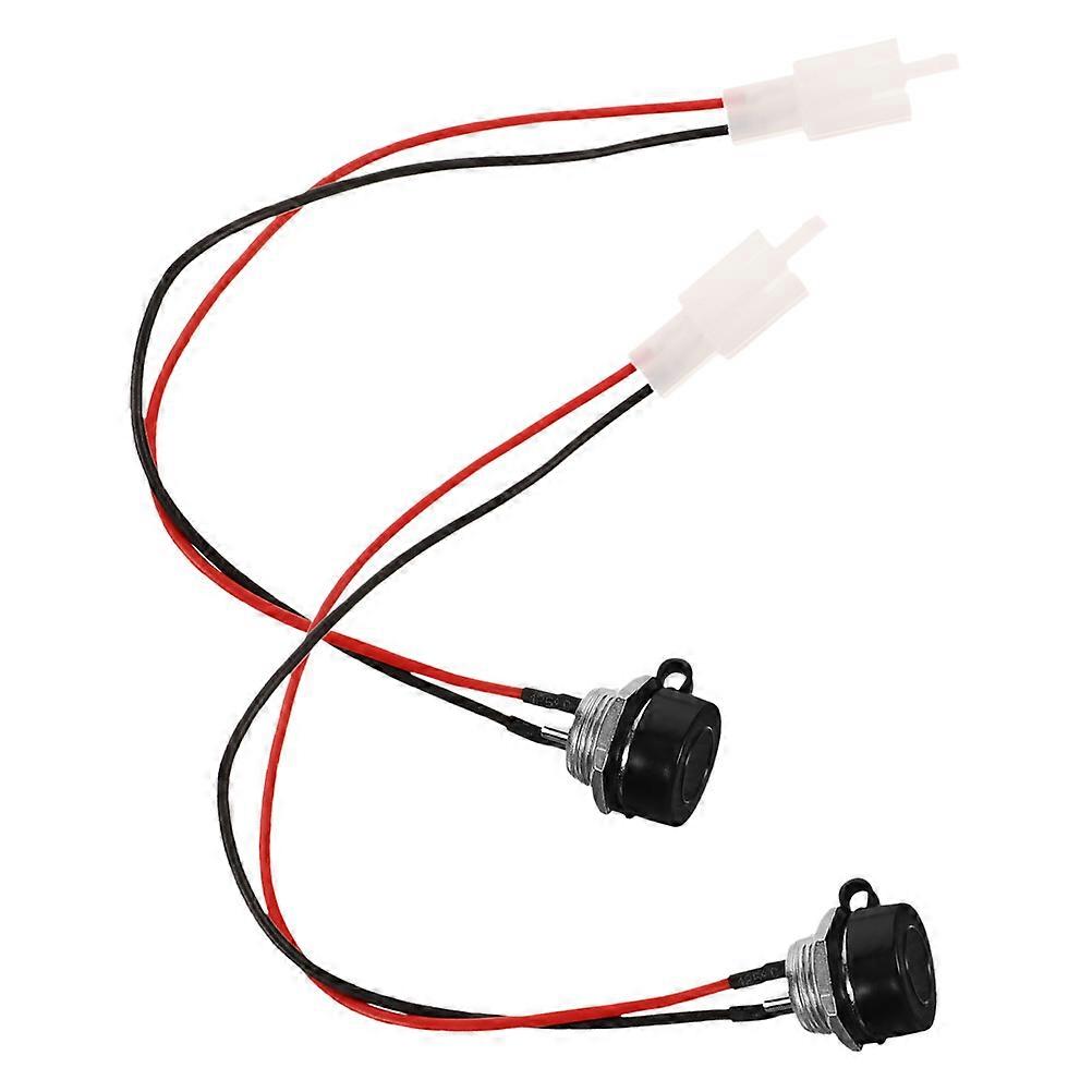 Replacement Electric Scooter Charging Port Use Iron Plastic 2Pcs