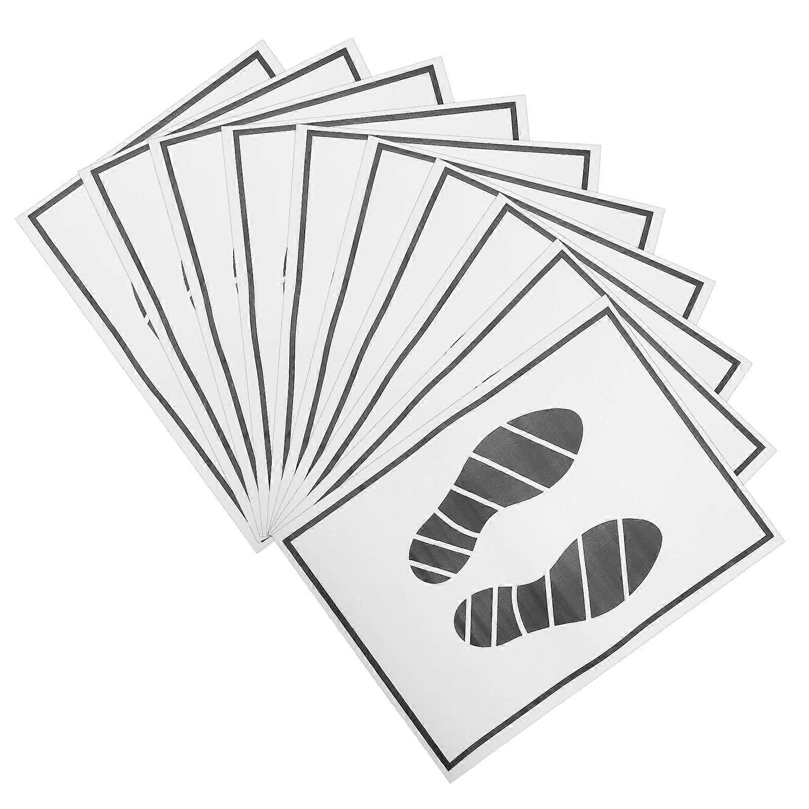 Disposable Auto Foot Pads 125 Pcs Rectangular Shape Designed For Car Use And Dust Protection