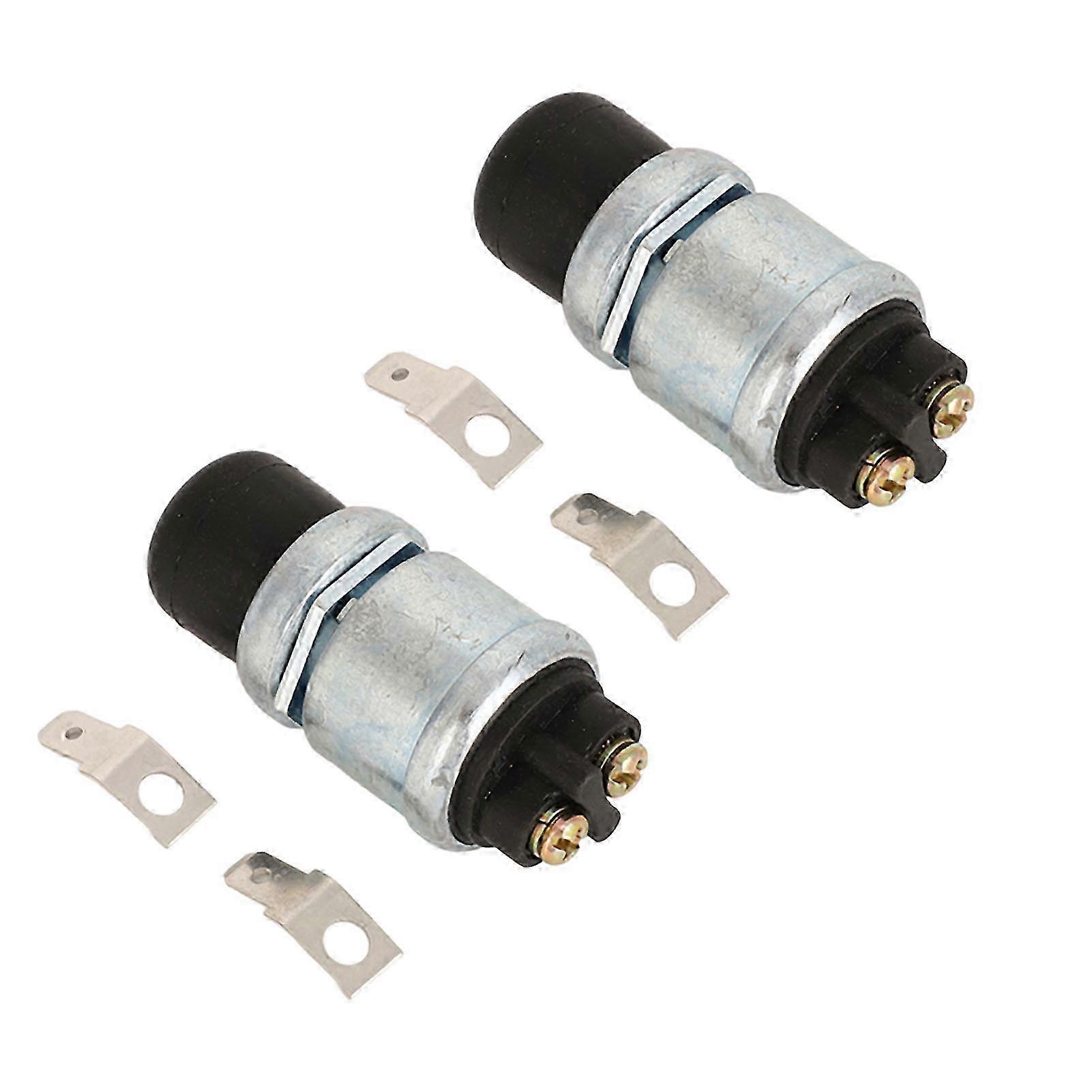 2pcs Club Car Horn Switch Button 12V 17318 G1 Replacement for EZGO Models 1993‑2022