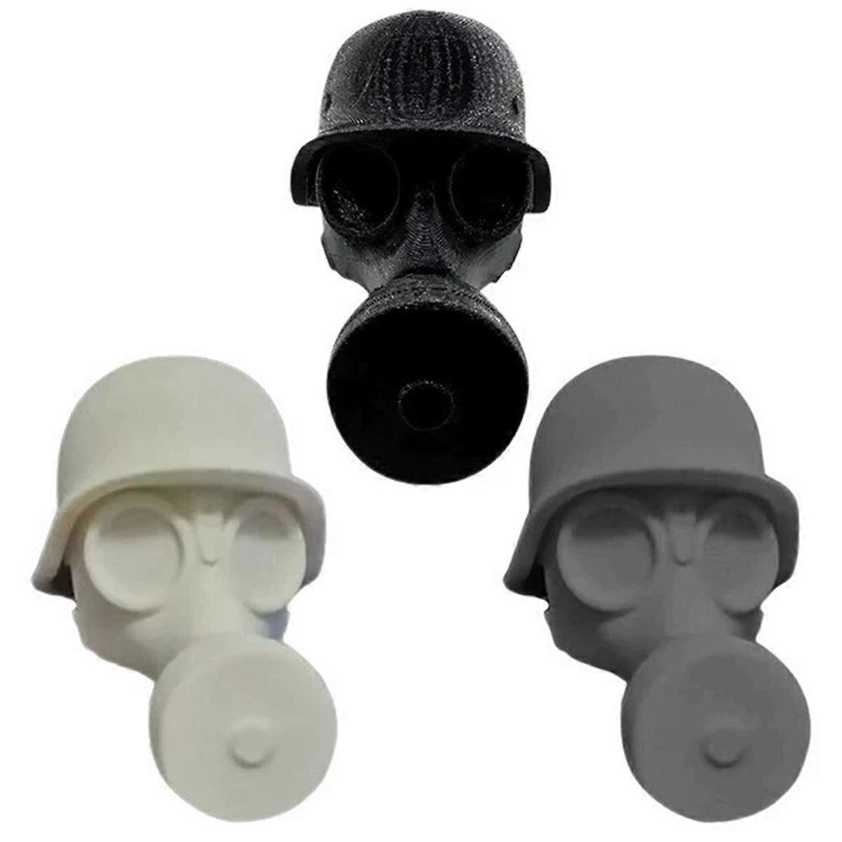 Gas Mask Beer Bottle Cap Reusable for Beer Preservation Dustproofing