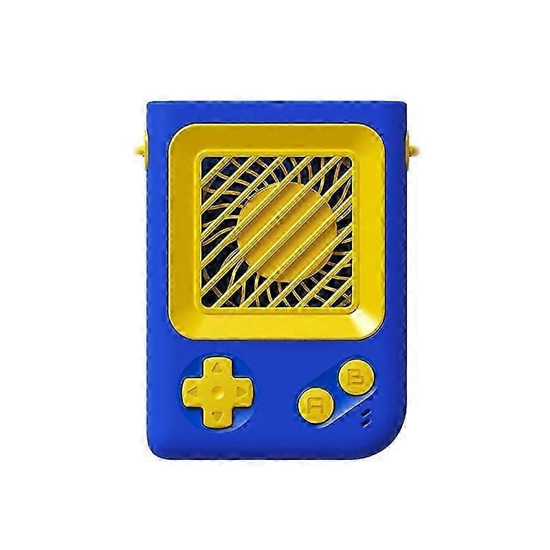 PROFAN XH008 USB Hanging Game Console Shape Fan with Bracket, Style: Basic Type (Blue)