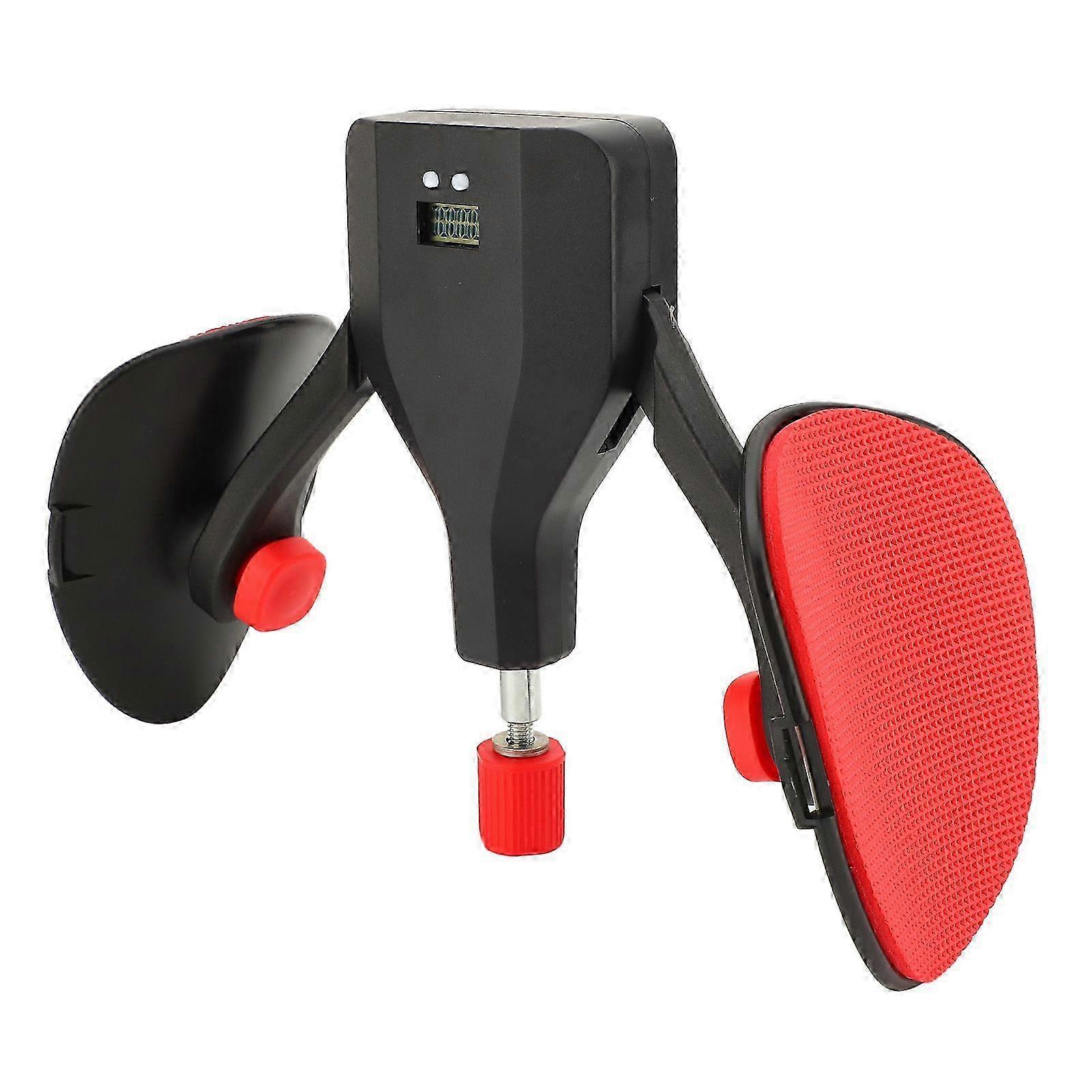 25-26 Thigh Trainer 35KG Resistance Adjustable Pelvic Floor Trainer Exercise Equipment with Counting Display for Men Women Black