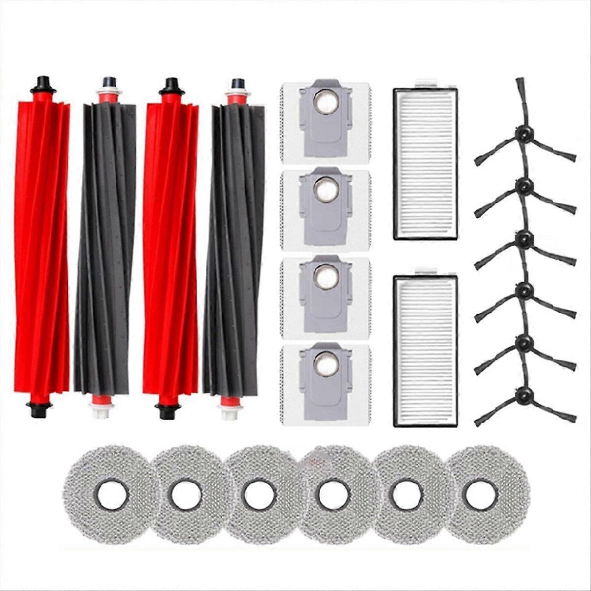 Accessories Kit for Qrevo Master/Slim Robot Vacuum Set S Main Side Brush HEPA Filters Mop Pad Dust