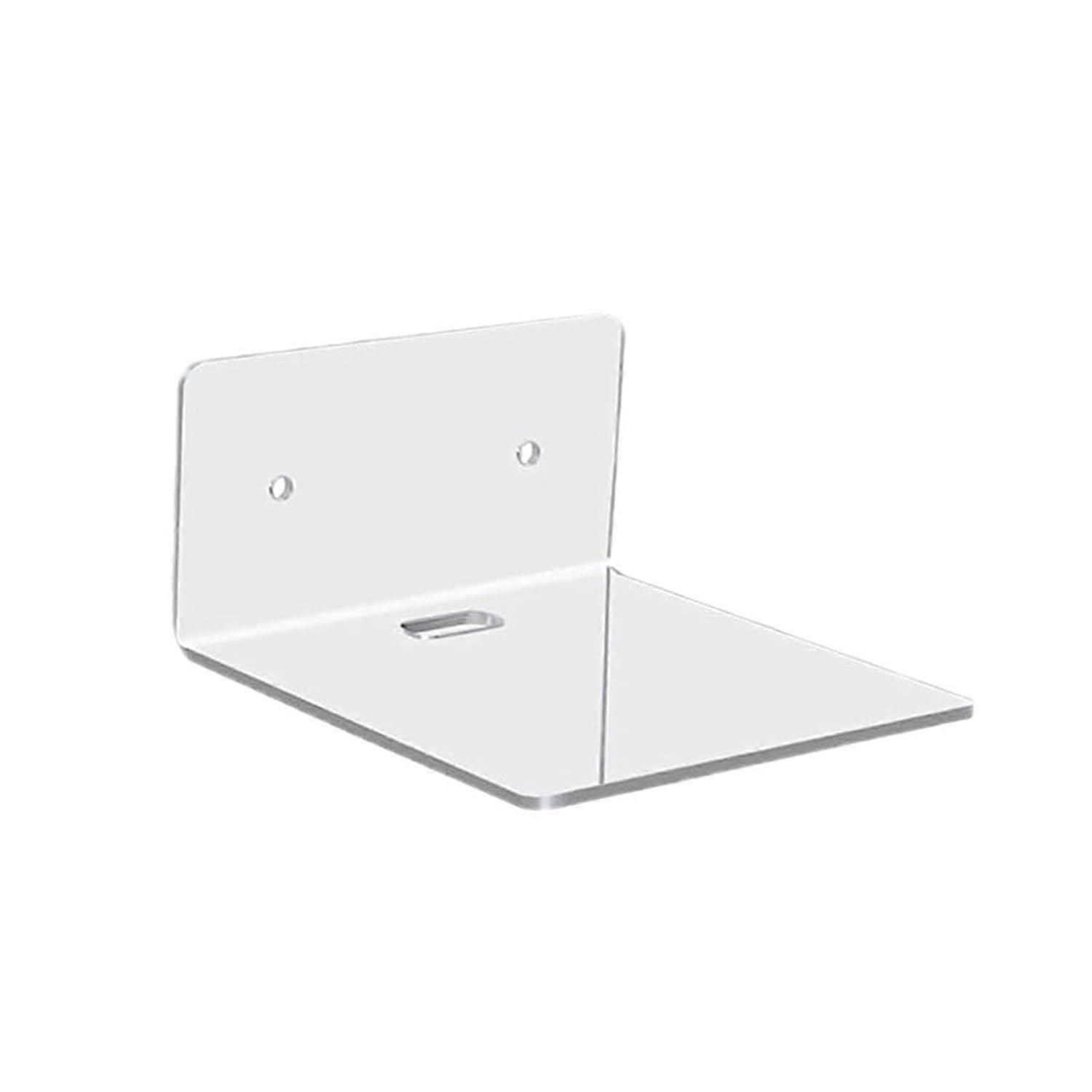 Acrylic Plant Floating Shelf Clear Wall Shelf Shallow Ledge For Collectibles Doll Window Plant Shelf 1 Pcs