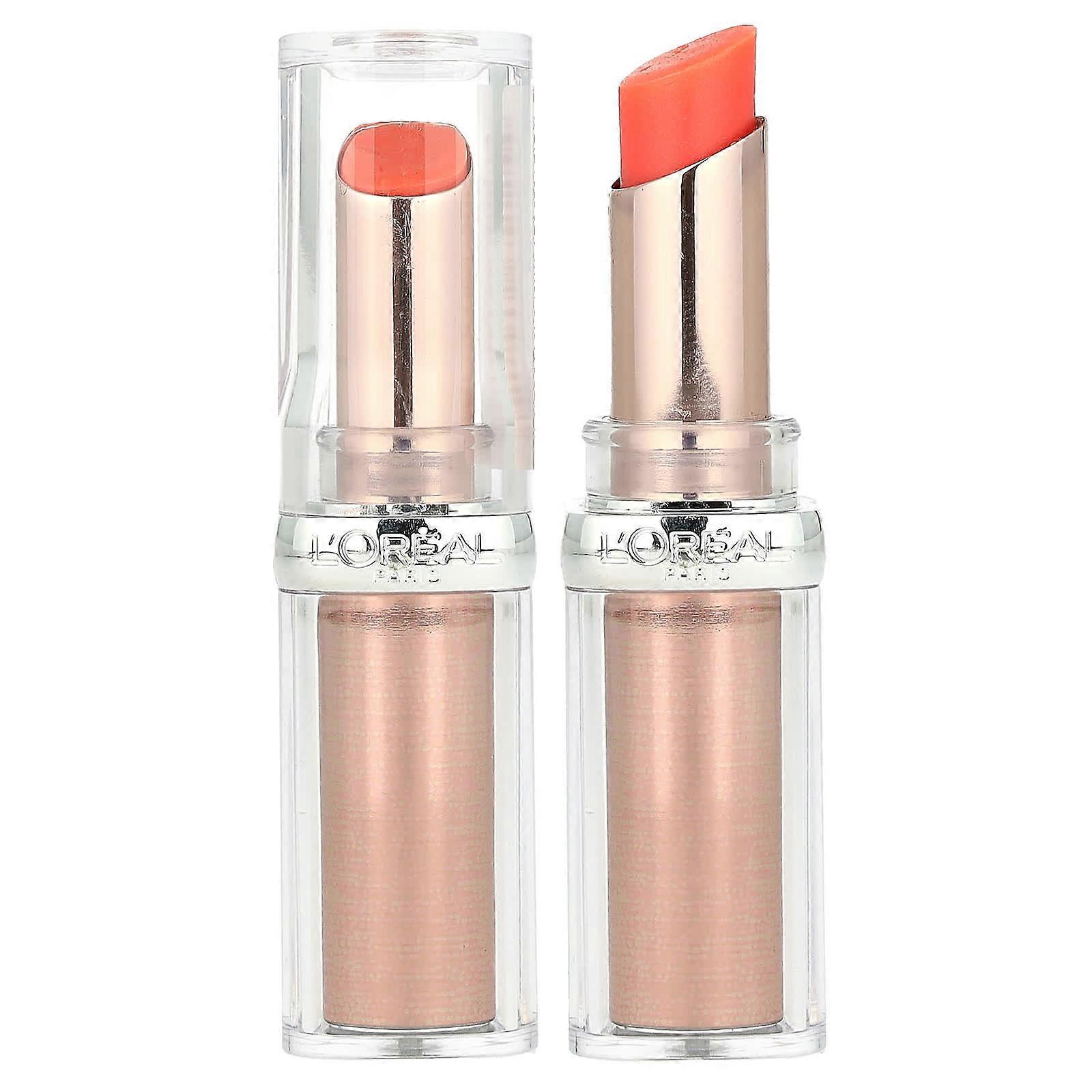 Glow Paradise, Balm-in-Lipstick, 140 Peach Charm, 1 Lipstick