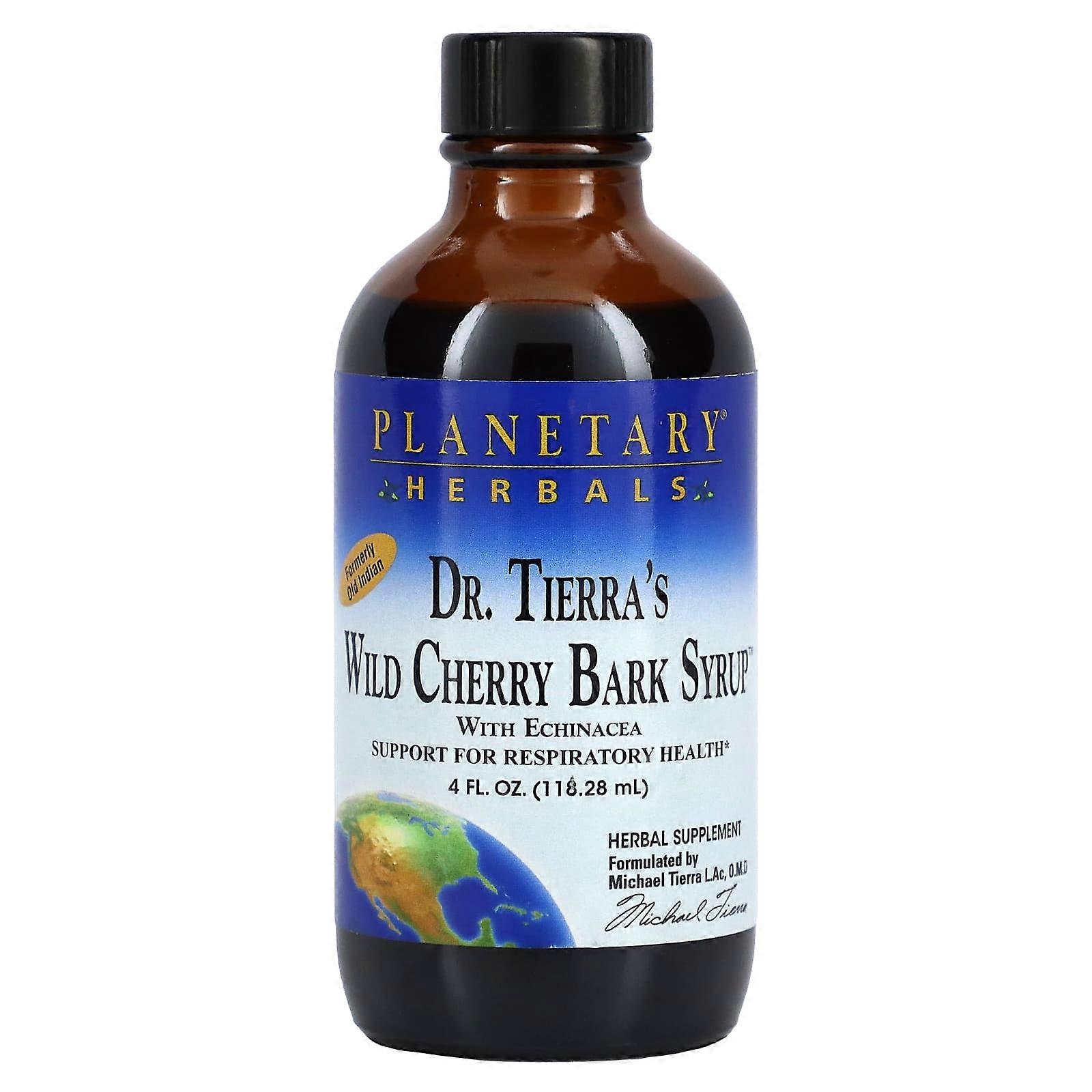 Dr. Tierra's Wild Cherry Bark Syrup, 4 fl oz (118.28 ml)