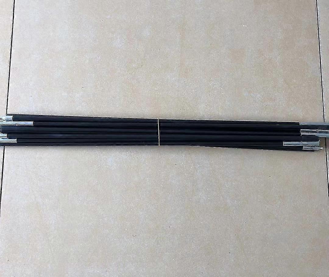 ユニバーサルトランポリングラスファイバーロッドは、トップポール/メタルリングを置き換える - キャップ付き14フィート