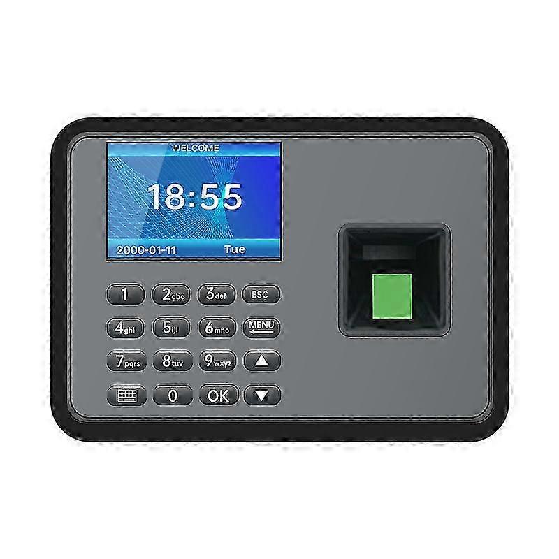 Fingerprint Recognition Time And Attendance Machine US 25-26s