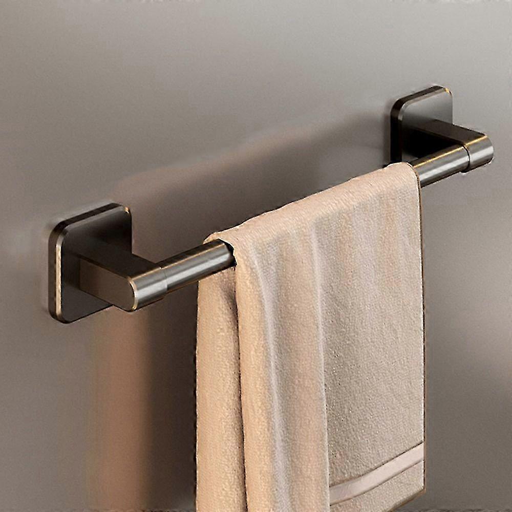 Adhesive Towel Rack for Bathroom, No Drill Shelf Organizer for Home Use
