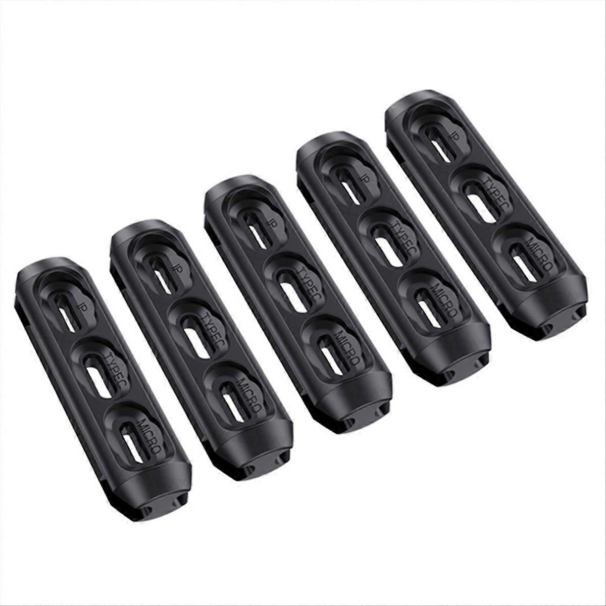 3 in 1 Magnetic Plugs Box Magnet Cable Micro-USB Type C Plugs Case