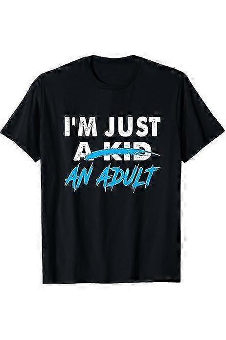 Basit Plan Ben Sadece Bir Çocuğum Bir Yetişkin Gömleği ROCKINSTONE