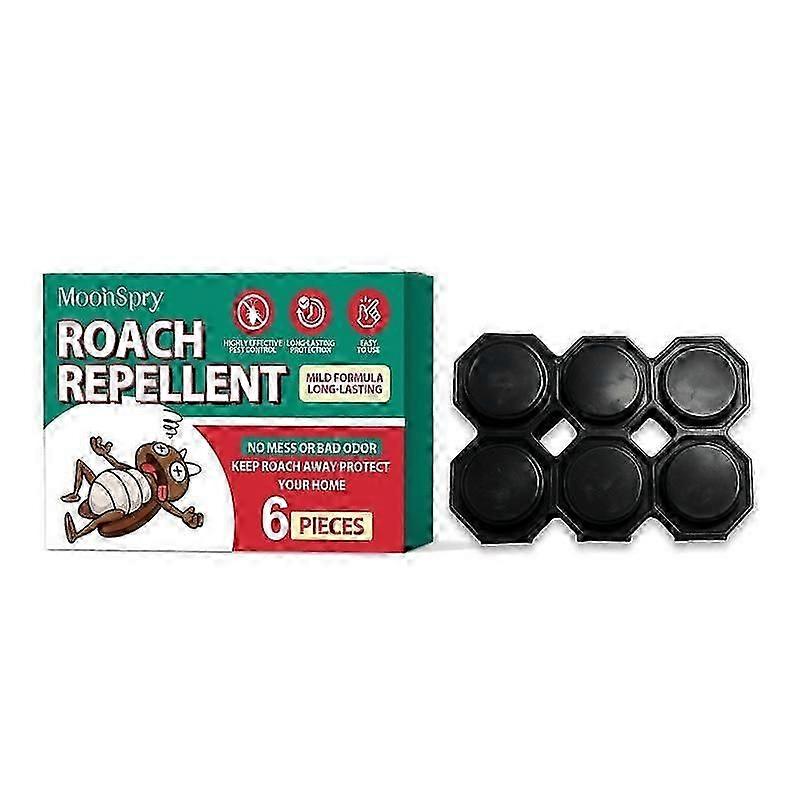 Cockroach Repellent, Roach Deterrent, Cockroach Repellent Indoor for House, Peppermint Repel Roach Get Rid of Roach Repeller(Pack of 6)