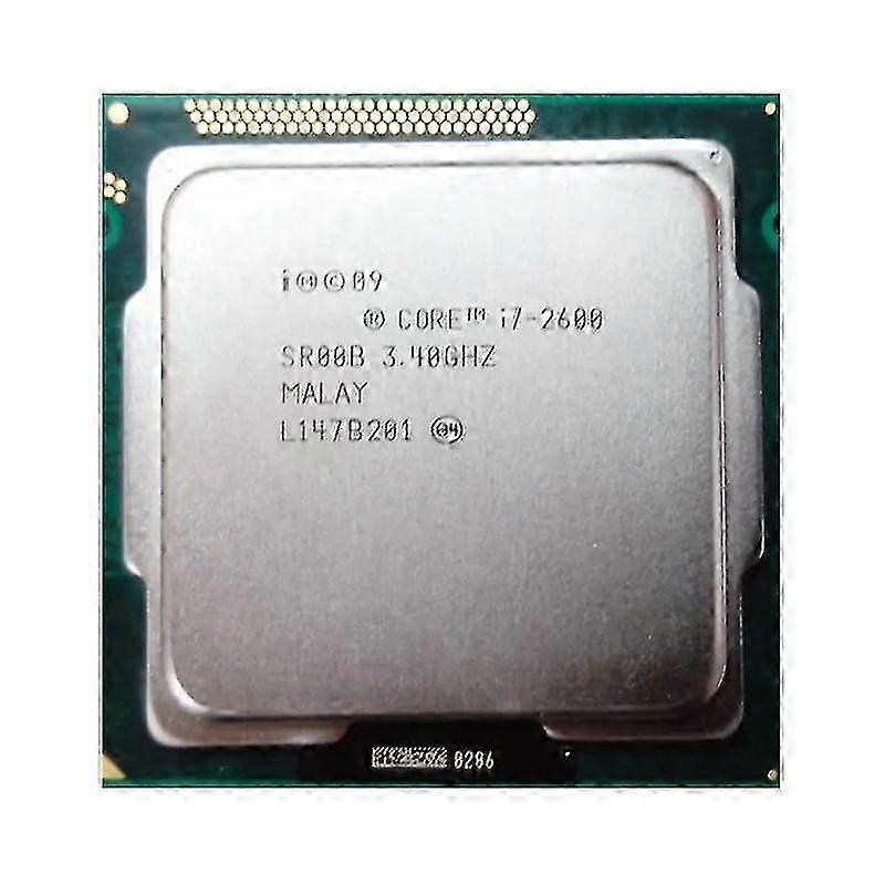 Core i7-2600 CPU with LGA 1155 Socket, 4 Cores, 8 Threads, 3.4GHz Frequency, 8MB L3 Cache, 95W TDP