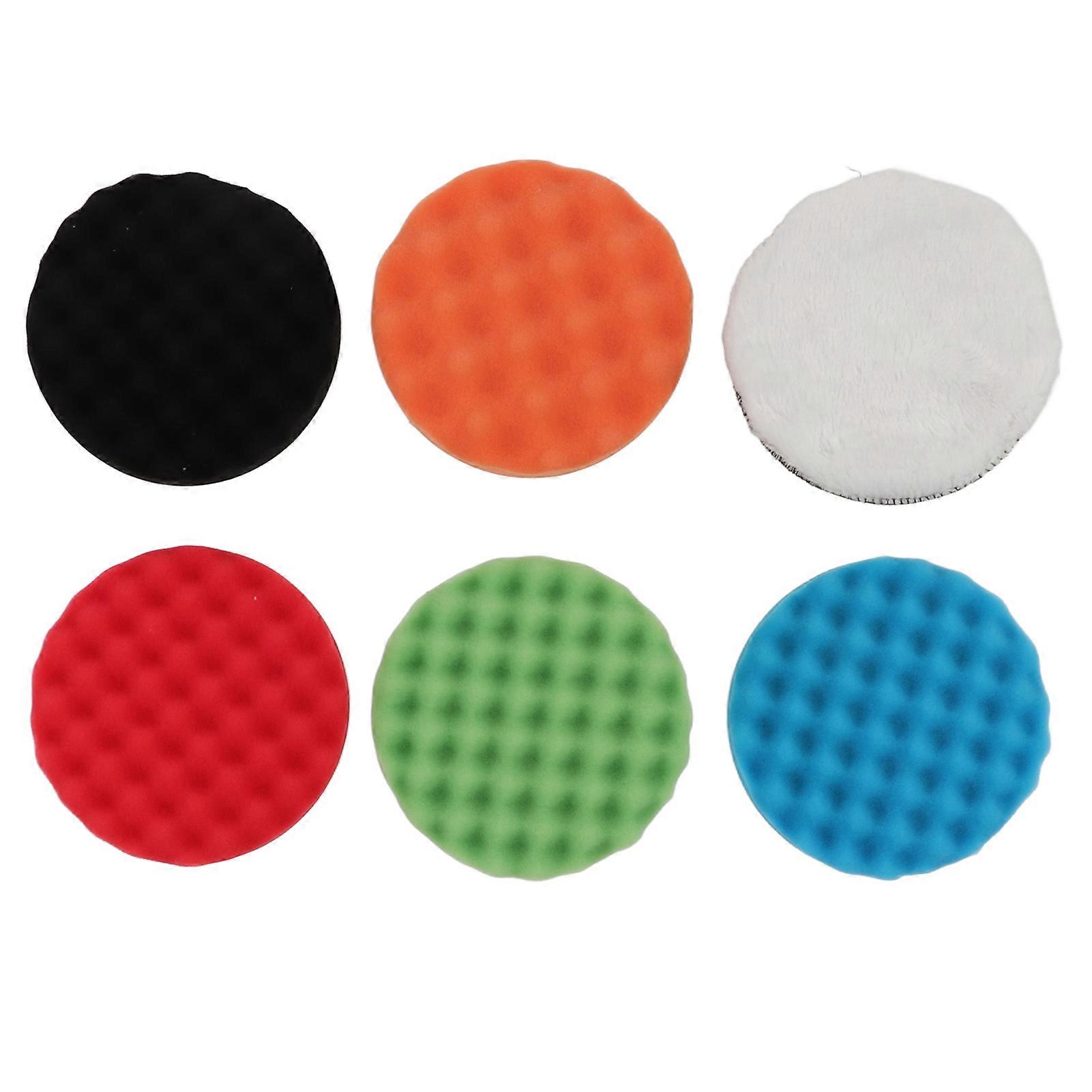 7in polishing sponge for trucks wheels cleaning kit