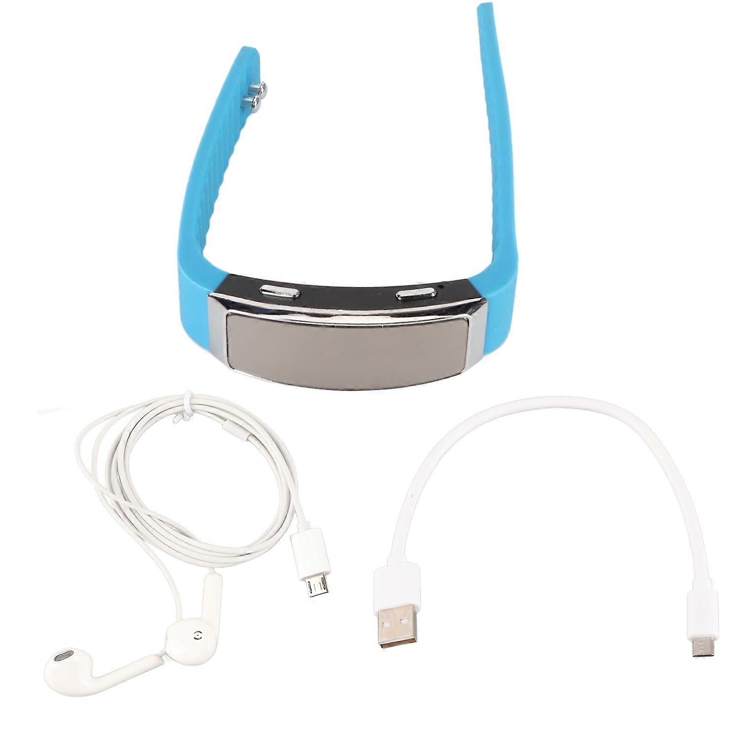 Recorder Watch HD Noise Reduction Voice Activated Music Player Sound Recorder Bracelet for Meeting I