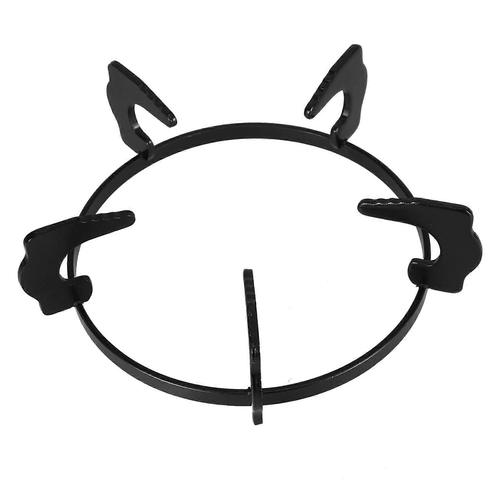 NonSlip Gas Stove Rack Cast Iron Pan Support Stand  Universal Fit, Gas Range Accessory, Durable Cast Iron