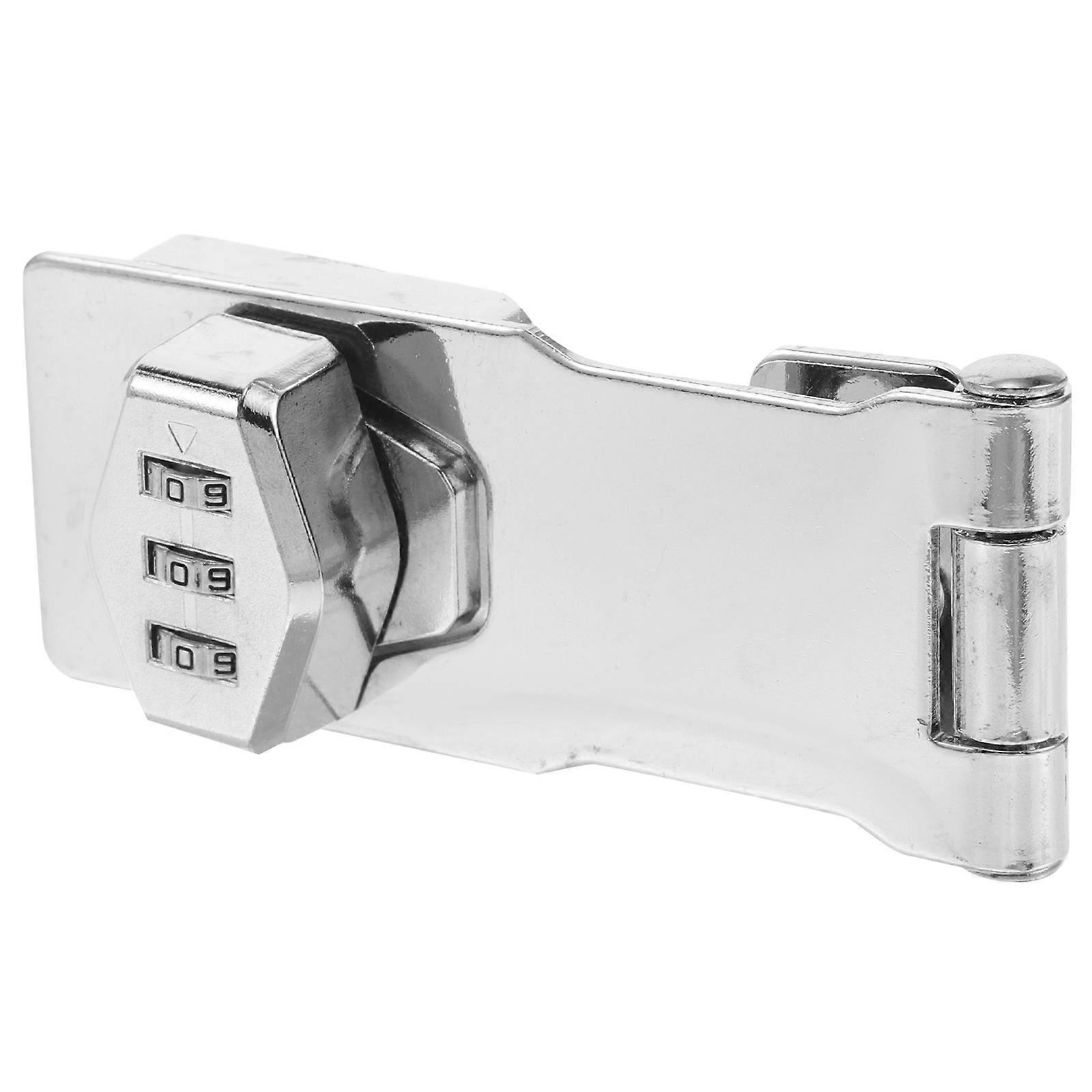 Keyless Cabinet Lock Combination Bolt Lock for Silver Zinc Alloy