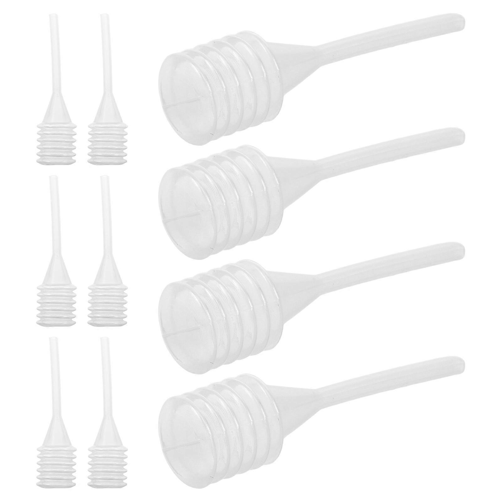 Snow Cigar Pipette Dropper for Small Measuring 10Pcs Transparent Pipettes