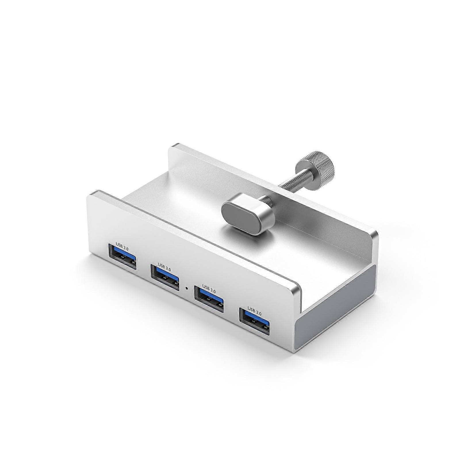 USB 3.0 Hub ClipOn MultiPort Adapter with Type C Dock for Laptop and Desktop Expansion