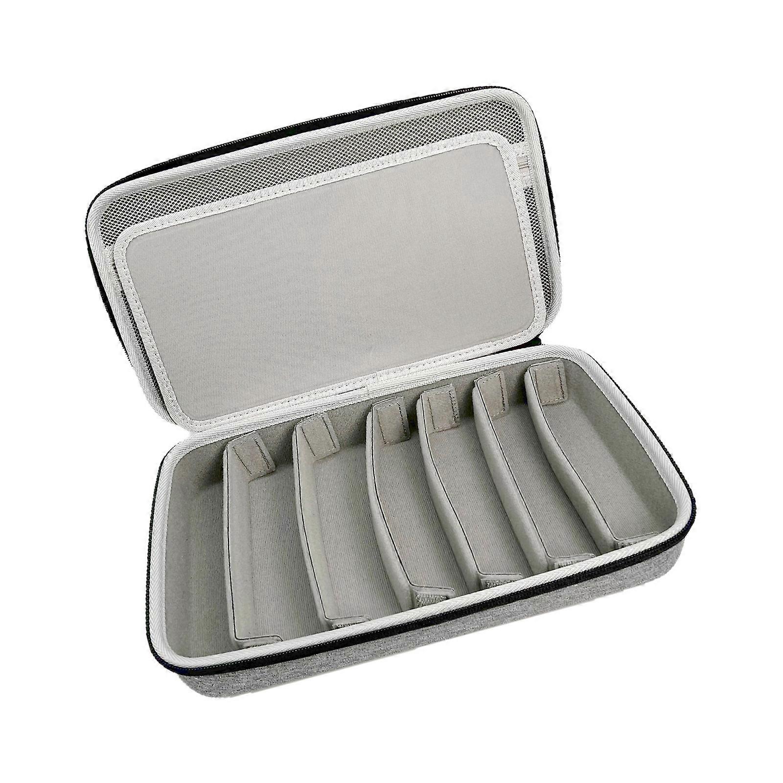 7 Section Protective Eyeglass Case Set Additional Polyamide EVA Substance Multiple Functional Sunglasses Owner For Arranged Travel Storage Multicolor