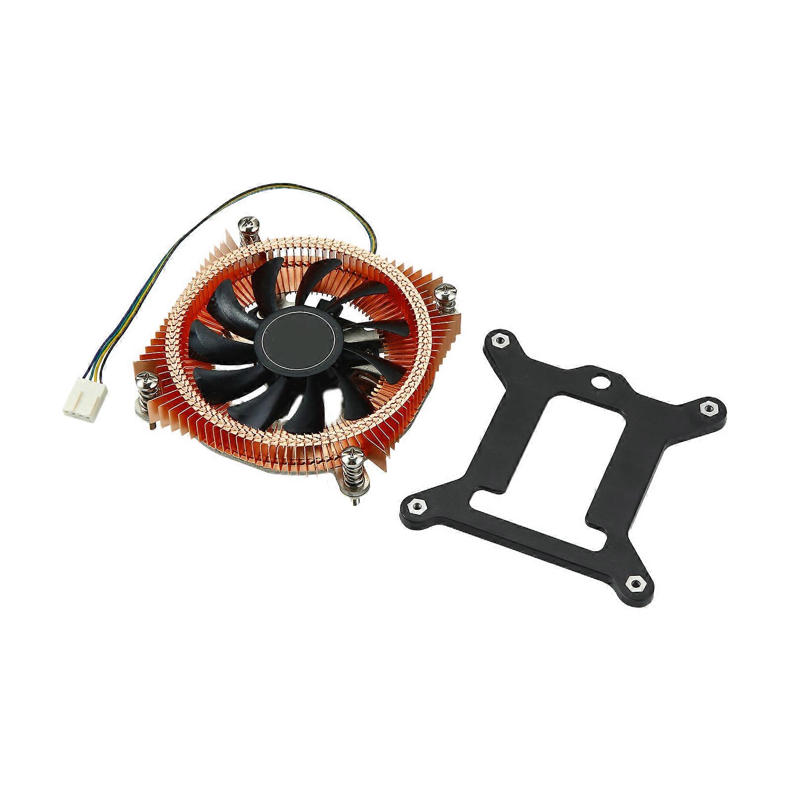 Cooling Fan CPU Cooling Fan Server CPU Heatsink Intelligent Temperature Control For 15X 1200/1700 PC Accessories Multicolor