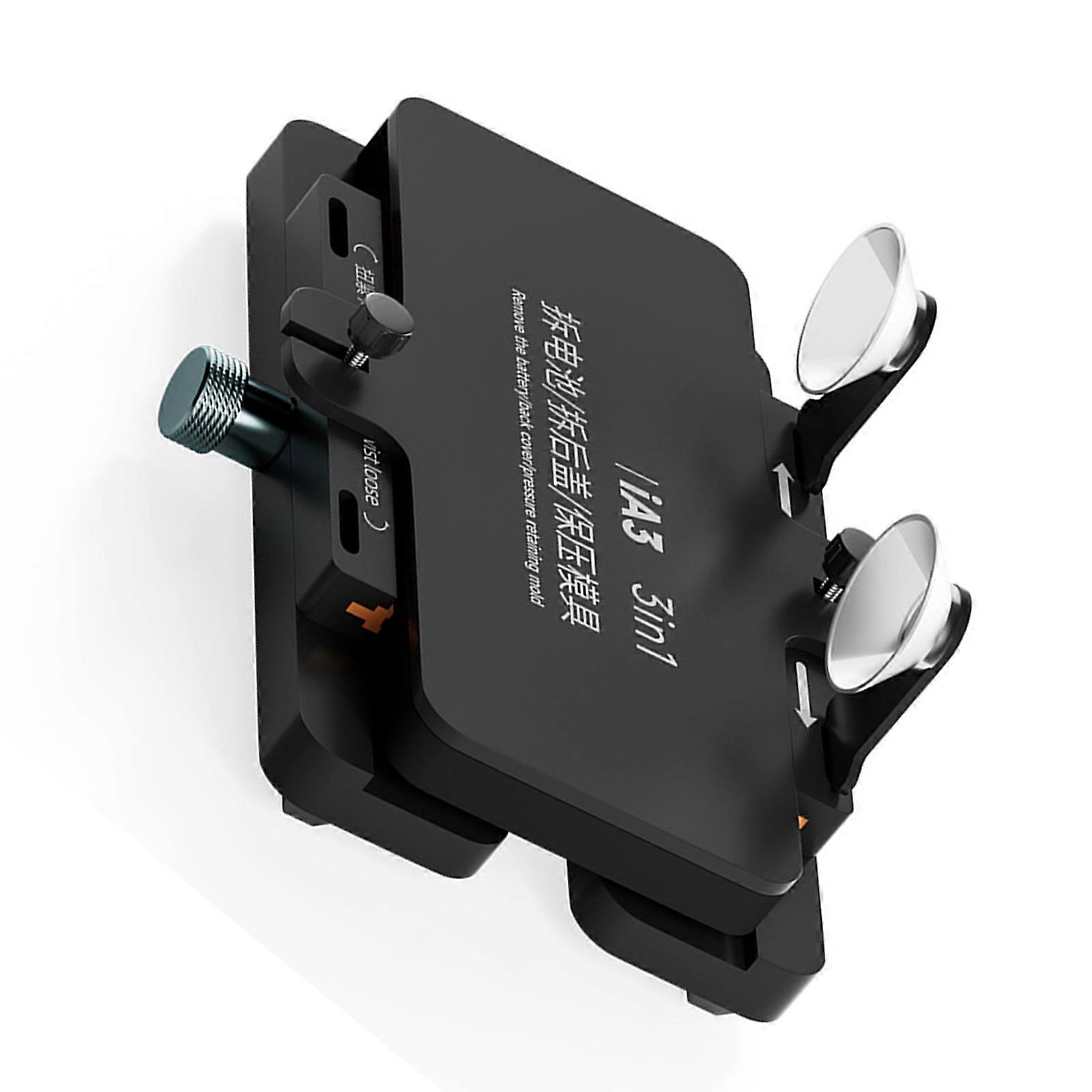 Multifunction Ergonomic Phone Repair Clamp Fixing Tool Suitable for Screen&Back Cover Replacement with Adjustable Width Multicolor