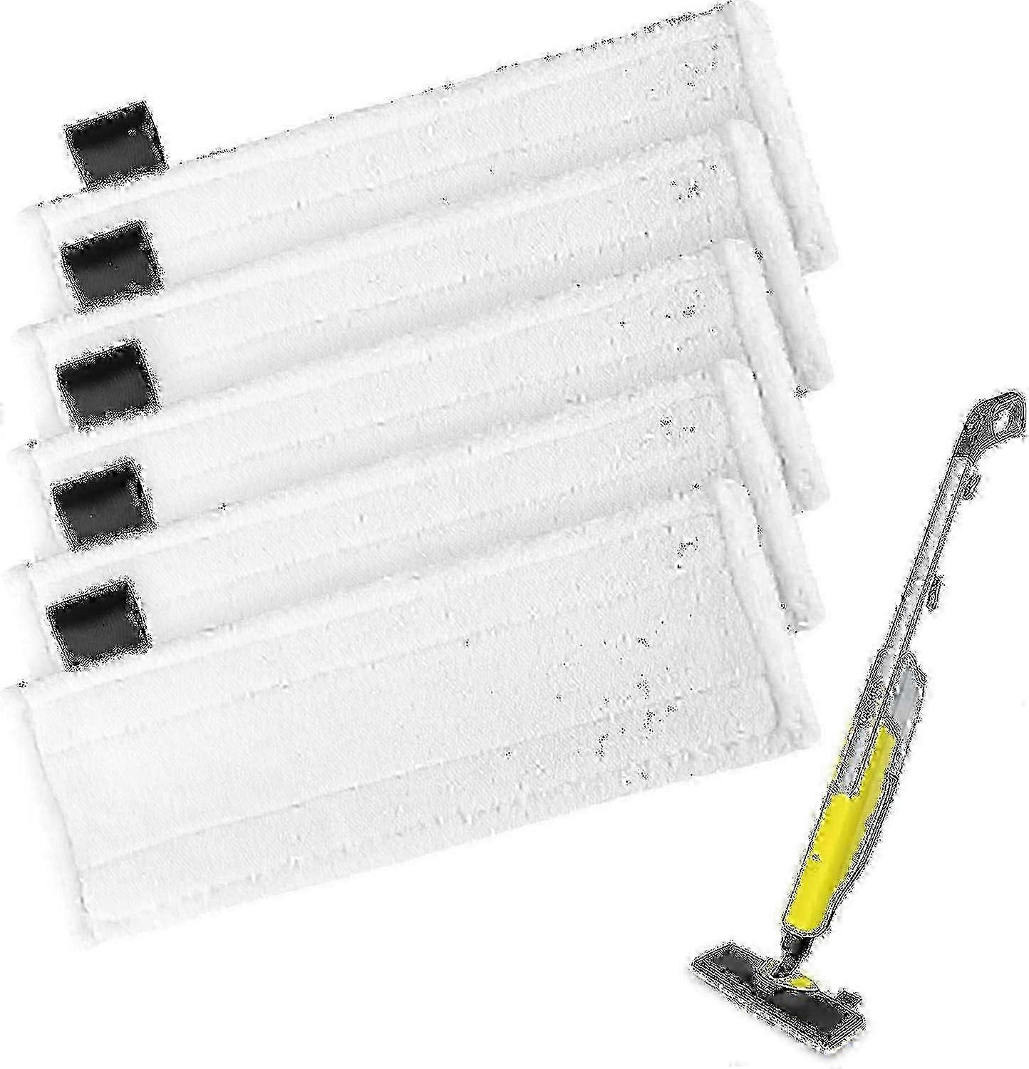 Enhanced 5 Pack EasyFix Steam Cleaner Pads for Karcher SC2 to SC5 Models (SC3/SC4/SC5 Compatibility)