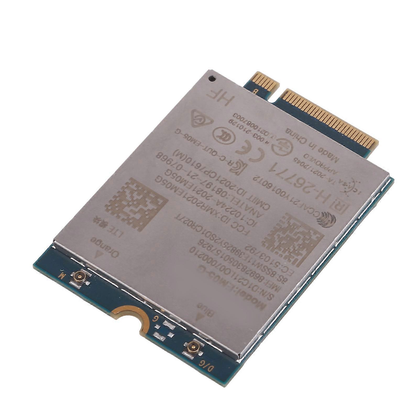 EM05G Wireless Module Card Wireless Adapter Card For Thinkpad P16s T16 Z13 Z16 Gen1 Yoga L13 Yoga L14 L15 T14 T14s P14s Multicolor