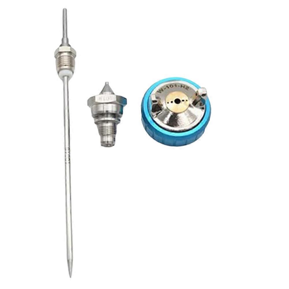 W-101 Spray-Gun Nozzle Kit Nozzle Needle and Nozzle Cap W101 HVLP Gravity-Feed Paint Nozzle Air Spray-Gun Parts 1.5mm