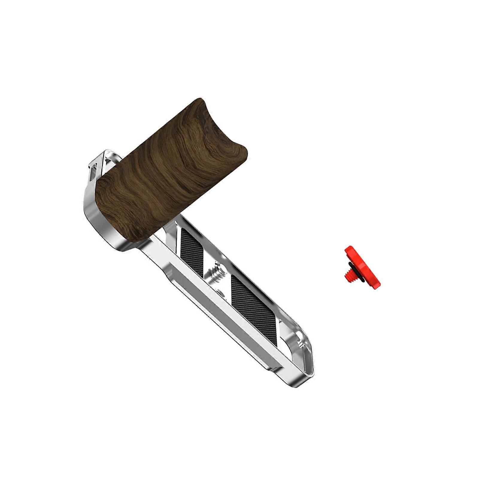 Aluminum Alloy Camera Mounting Brackets With Multiple 1/4" Screw Holes for X-E5 Accessory Attachment  silver