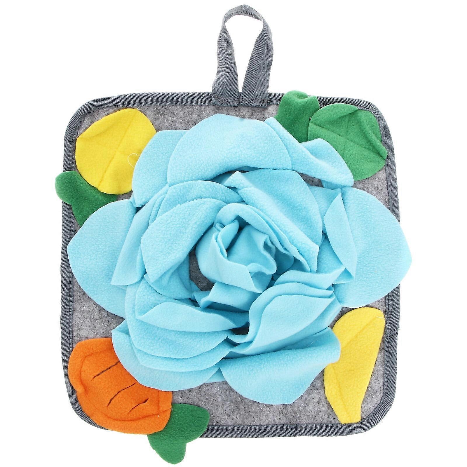 1pc Rabbit Foraging Mat Funny Interactive Nose Work Small Animal Feeding Mat