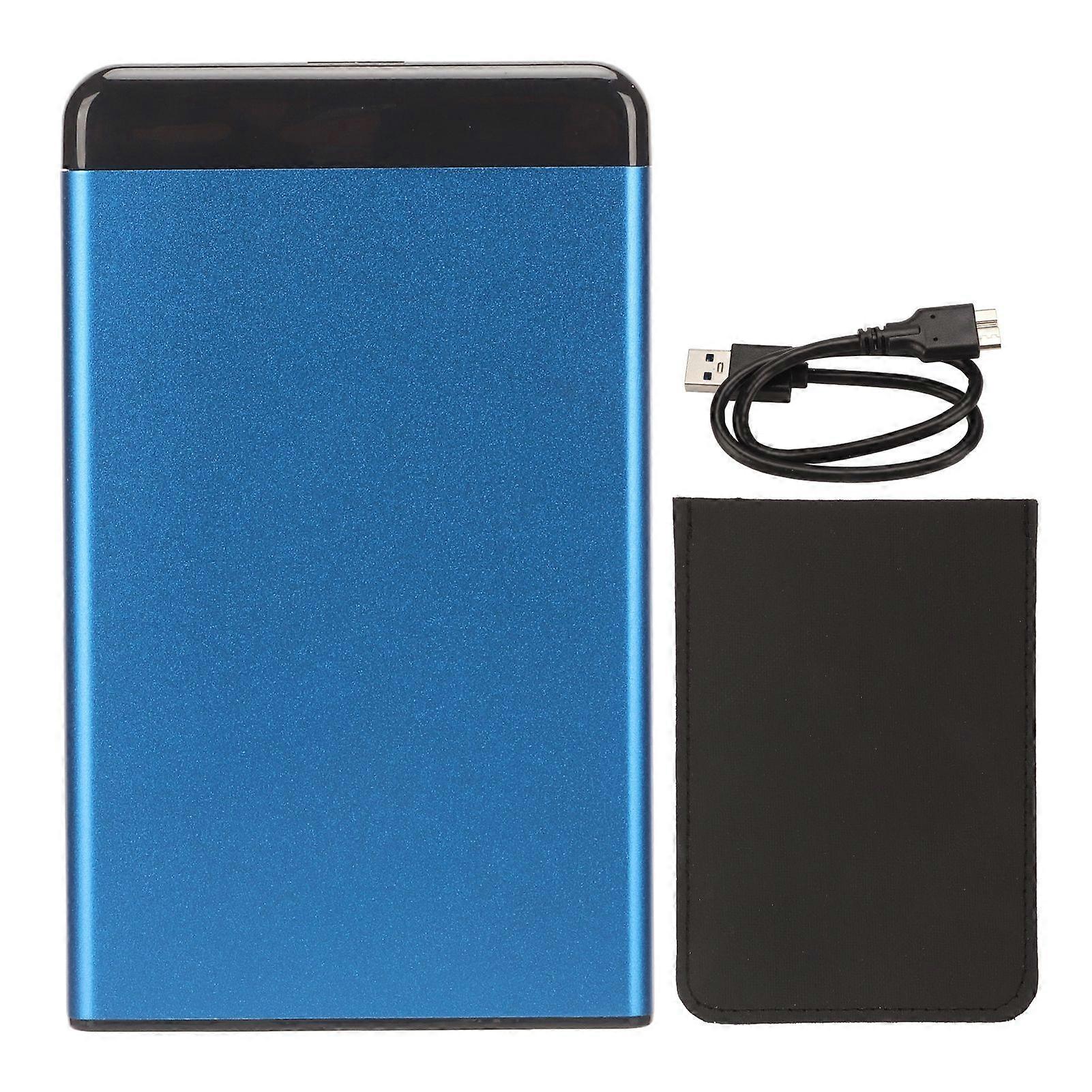 2.5in External Hard Drive 5Gbps USB 3.0 Interface Plug and Play External Mobile Hard Drive for Cell Phone TVs 2TB