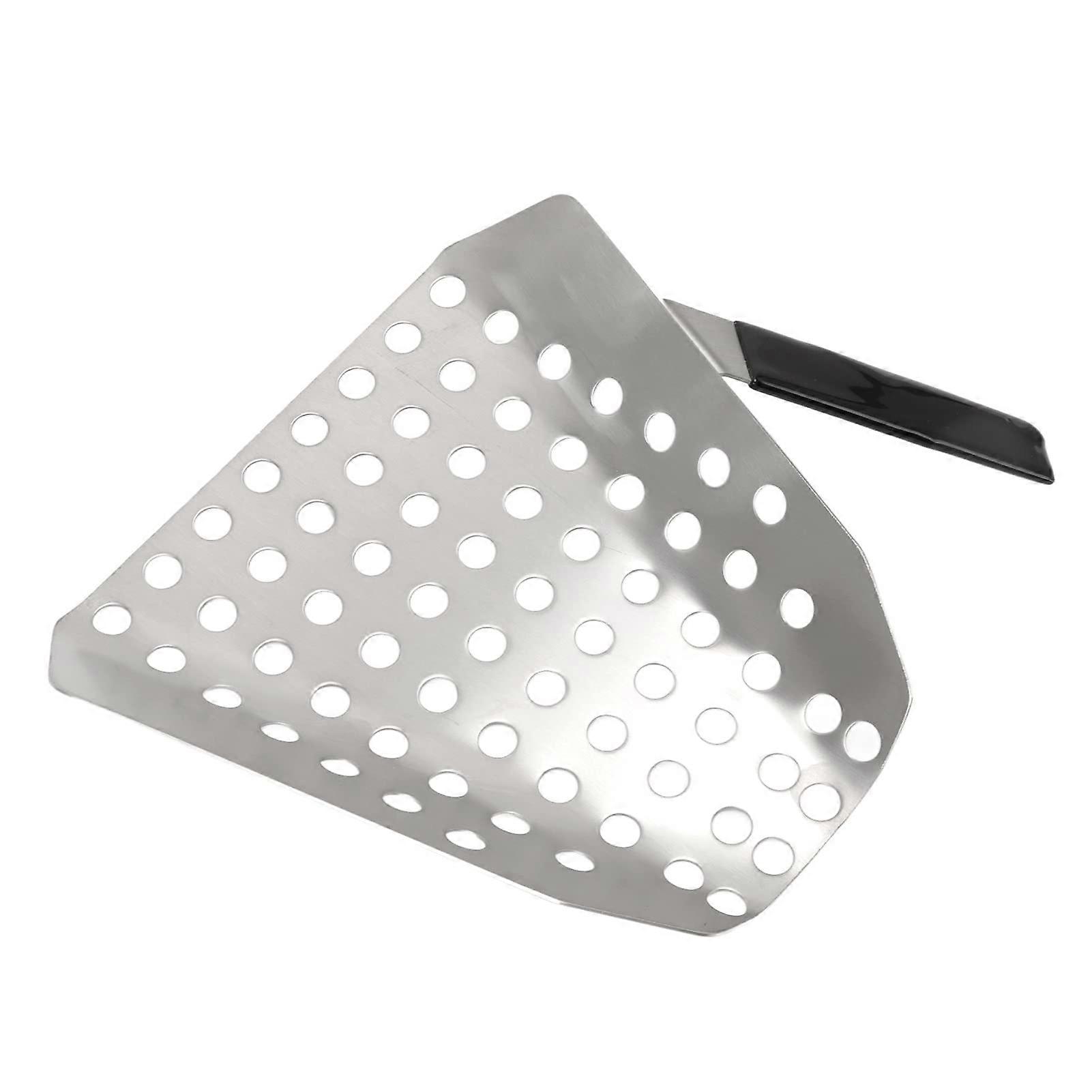 Aluminum Popcorn Scoop with Perforated Speed Design for Commercial and Home Use