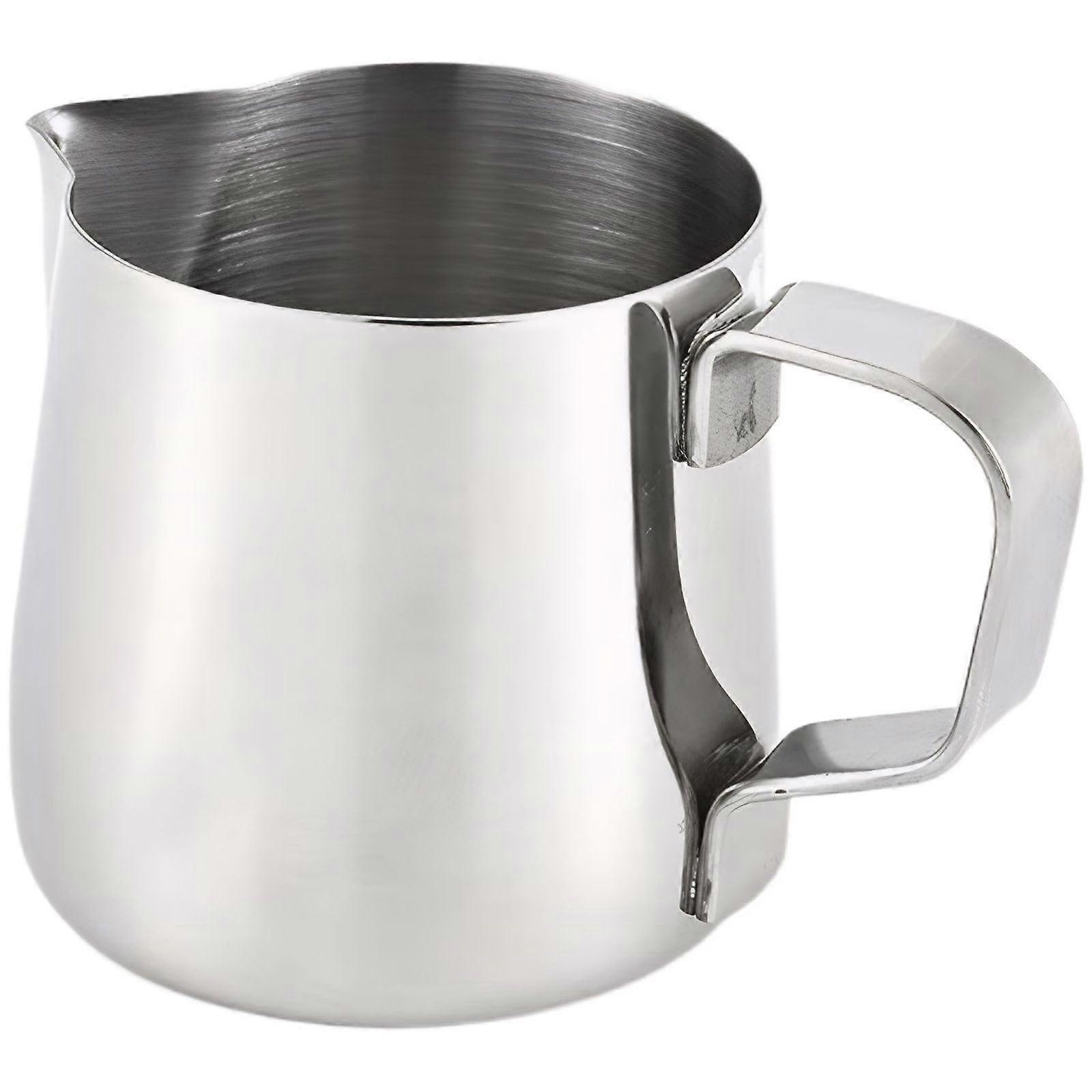 Stainless Steel Milk Frothing Pitcher 150ml with Precision Spout for Latte Art and Barista Coffee