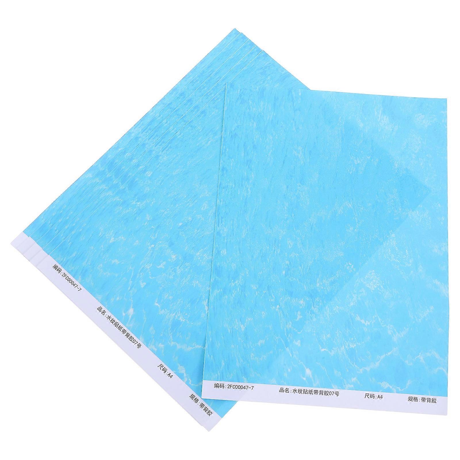 Water Ripple Sticker for Decor with 6Pcs Outdoor Landscape Simulation Effect