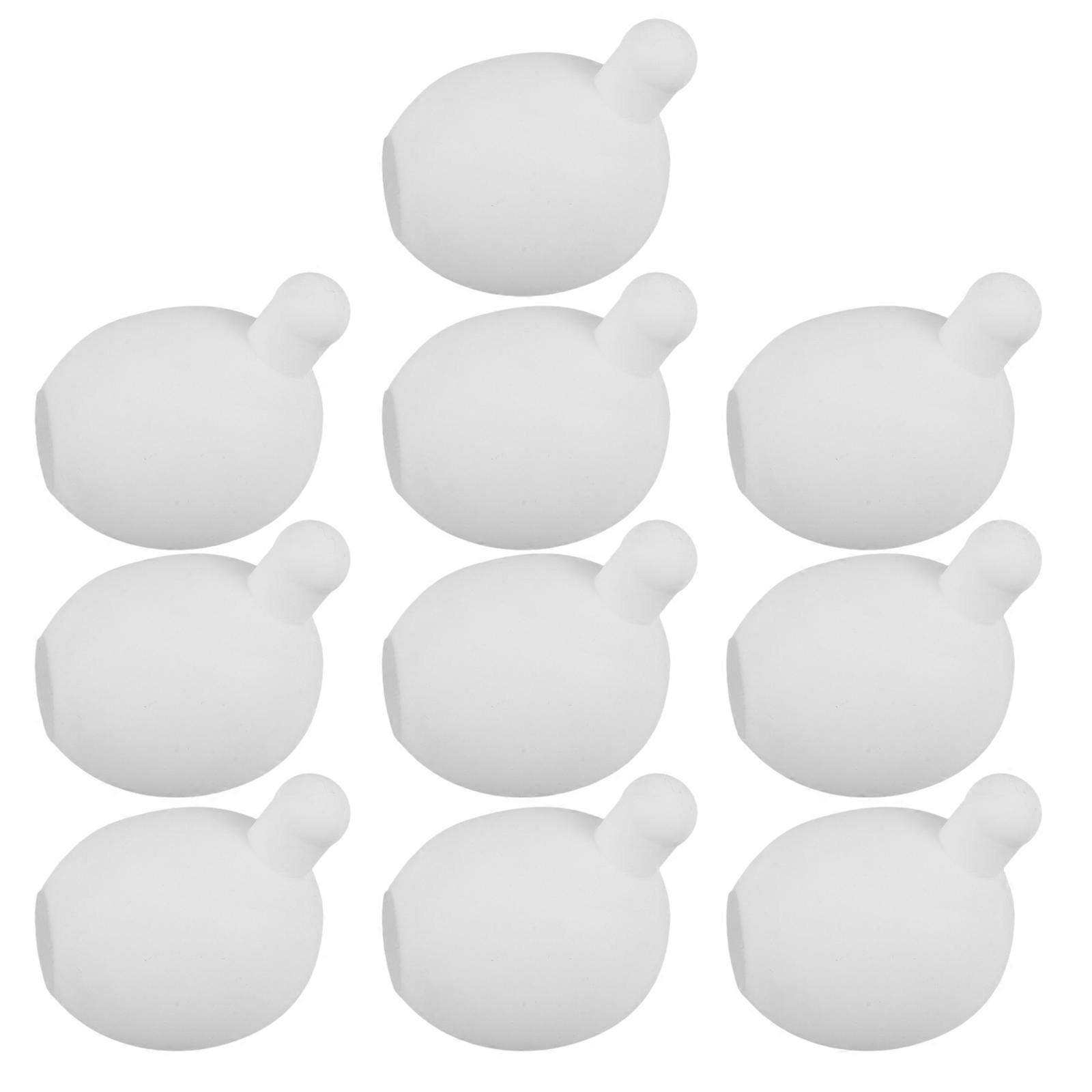 Bubble Insert White Silicone for Decompression Toy Making 10Pcs