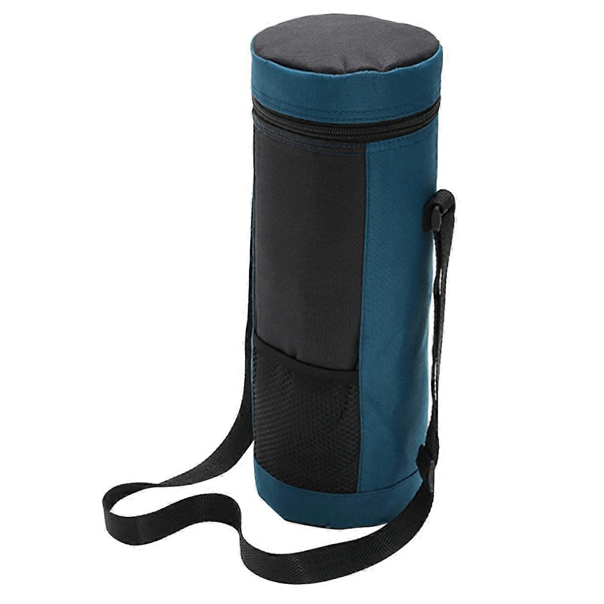 Insulated Red Wine Bottle Carrier Thermal Tote with Handle for Outdoor Picnic and Party Drinks