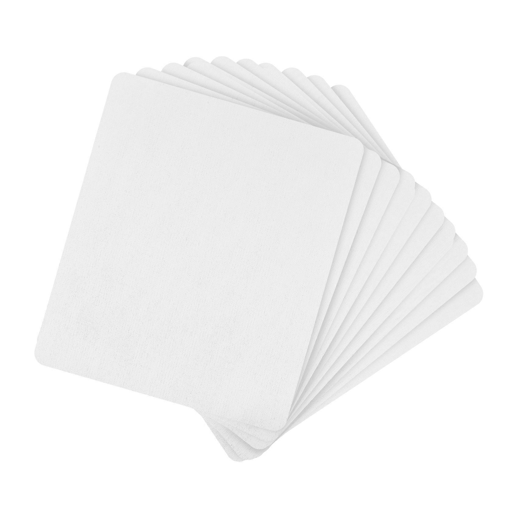 10Pcs Blank Mouse Pad for Sublimation Transfer Heat Crafts