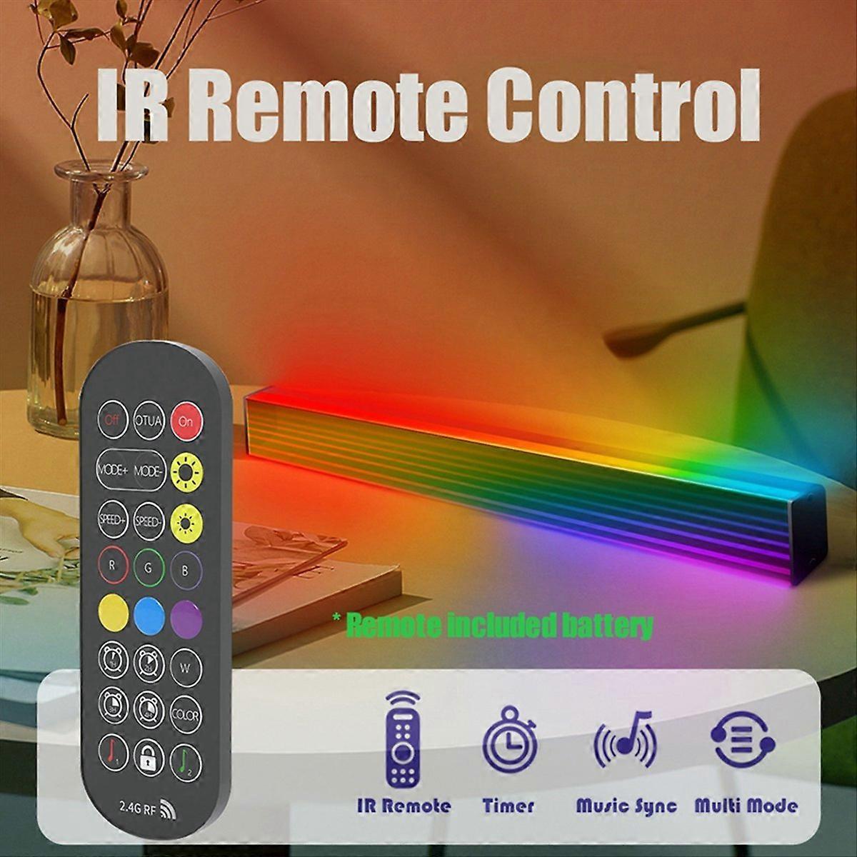 Luz LED RGB Decoração de Quarto Lâmpada Abyss Bluetooth Luz Noturna Ambiente,B